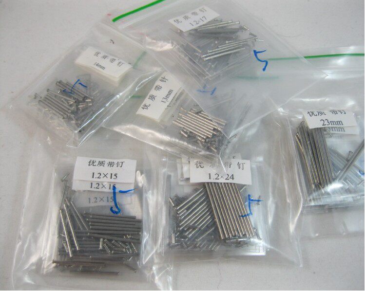 Steel meter belt with nail string nail rivet pin with belt steel belt head connected rivet