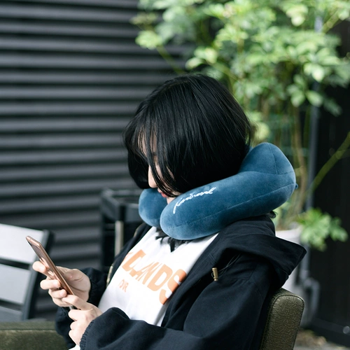 Подушка для шеи для путешествий, самолет для сна, с защитой шеи