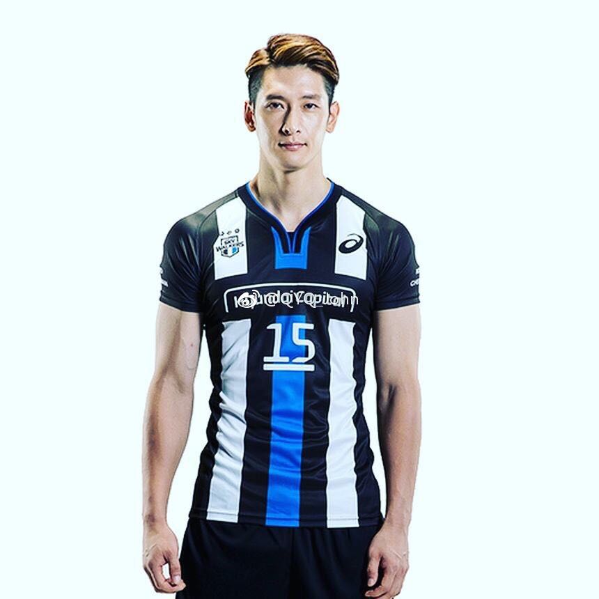 Spot bicolor Korean men's volleyball league Hyundai Capital Team uniforms large and available