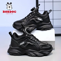 K166 Black [кожаная лапша одиночная обувь]