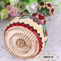 Xinjiang handmade pear wood pancake needle made of pancake tool steel needle with poke poke ethnic characteristics to hit pancake pasta noodles Zhana tool