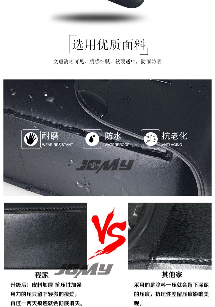 Mới retro xe máy bên túi Harley Prince xe sửa đổi xe du lịch xe bên hộp túi bên treo túi - Xe máy Rider thiết bị bảo vệ gối