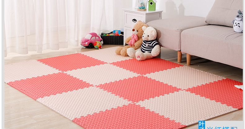 Phòng ngủ trẻ em bọt sàn ghép nối hộ gia đình 60X60 sàn xốp ký túc xá đại học câu đố leo trèo thảm xốp xpe