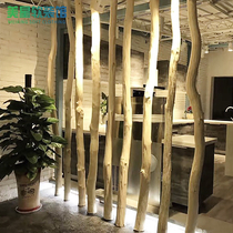 Aoka wood branch decoration dry branch partition natural peeling trunk famous screen screen entrance background wooden stick decoration
