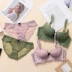 Mới ren gợi cảm vỏ sò ngọt ngào cd mặc quần áo giả tự nhiên đồ lót dày ngực nhỏ tập hợp bên tập hợp áo ngực