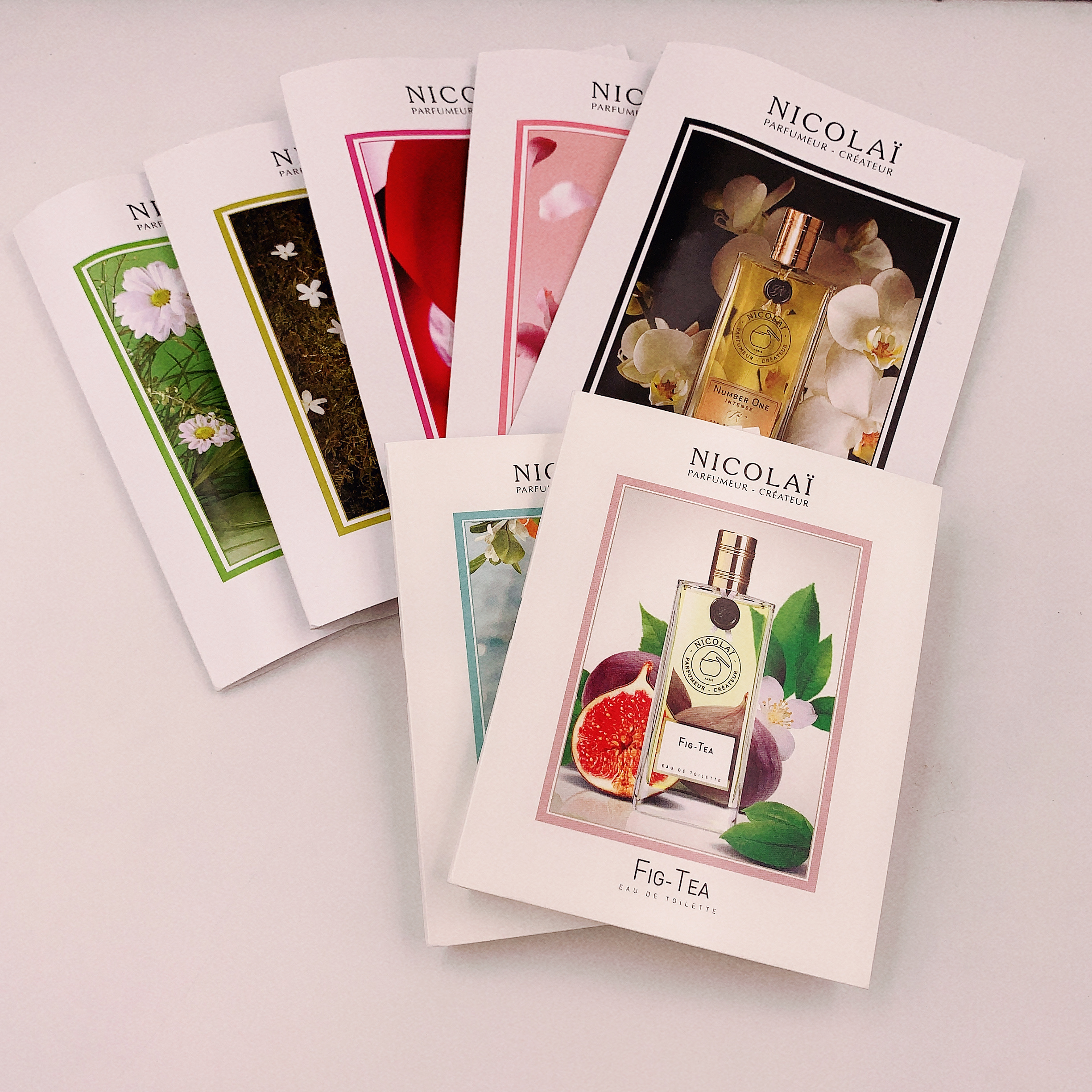 Spot Nicolai Nikolai Palace female fig tea New York Private Rose Original Test Tube Perfume 1 5ml