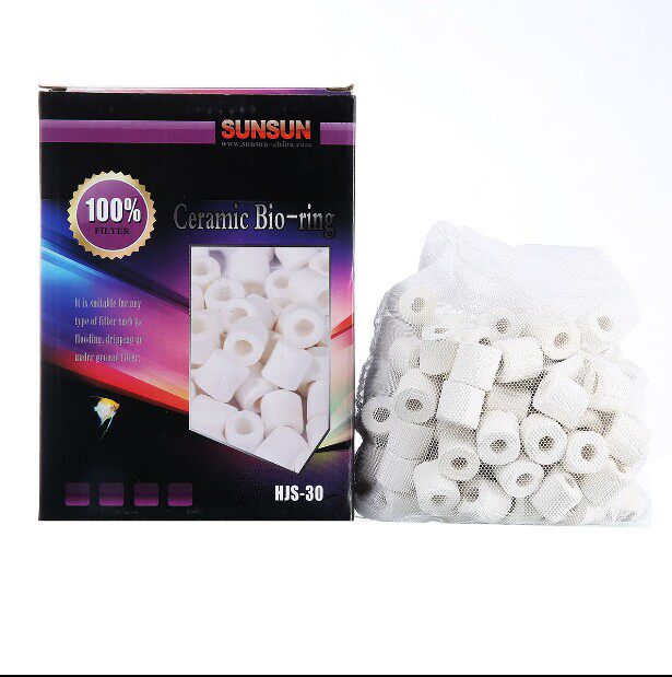 Sensen ceramic ring fish tank aquarium external filter special filter material filter material 500G to cultivate nitrifying bacteria