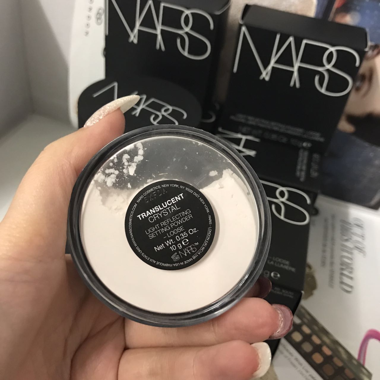 Spot NARS Nasd trang điểm kiểm soát dầu lỏng bột lỏng nhẹ 10g 1410 - Quyền lực phấn phủ barbie