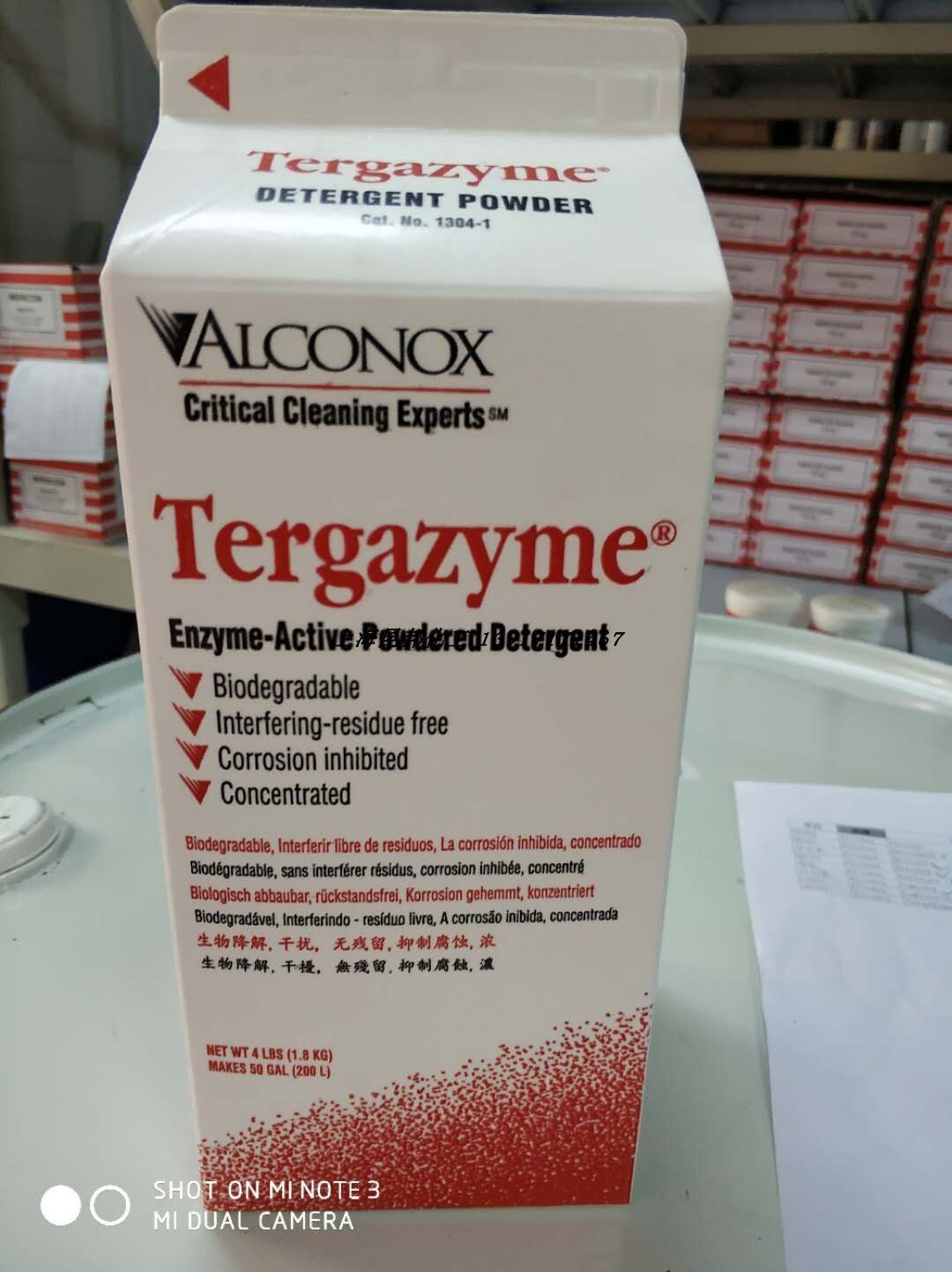 American original Terg-A-Zyme enzyme active powdery cleanser 1304