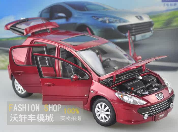 Купить Модель машины На 1: 18 оригинальный Dongfeng Пежо 307 Пежо 307 ...