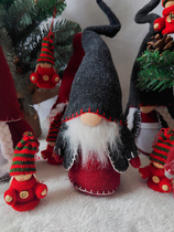 Christmas decoration plush dwarf elf cloth art desktop ornaments home accessories decoration supplies