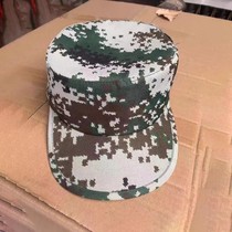 Student Military Training Camouflated Hat Land Men And Women Outdoor Sun Shading Flat Top Duck Tongue Cap Lao Royale Cap Twill Premium