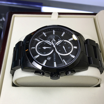 Carolet Black Steel Band Sports Male Watch Personality Trend Waterproof Men Watches Six-Pin Wrist Watch CA1107