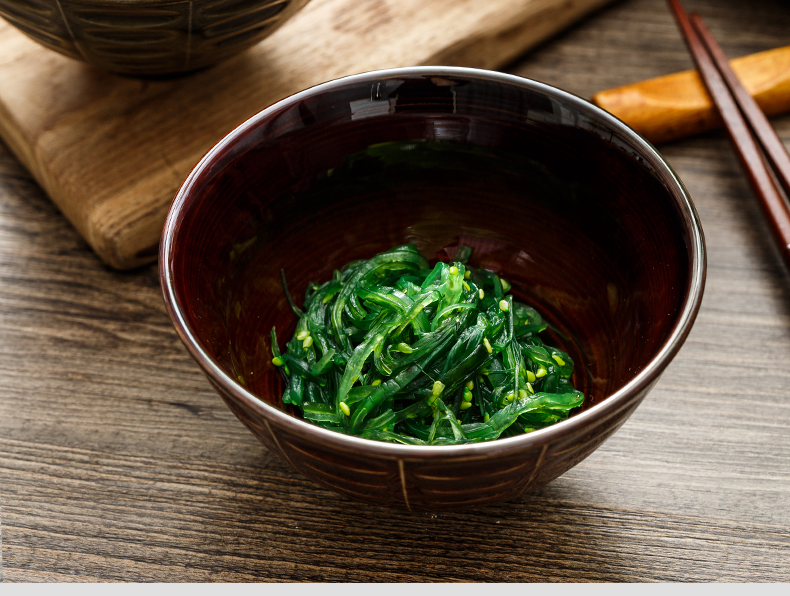 The Import to restore ancient ways round bowl ceramic bowl household bowls ceramic bowl individuality creative deep bowl bowl a single thin at your job
