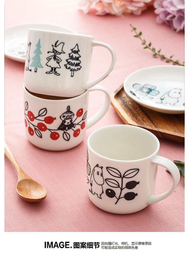 Moomin Moomin mugs Finland Nordic wind household under the glaze color express cartoon cup ceramic cup cup