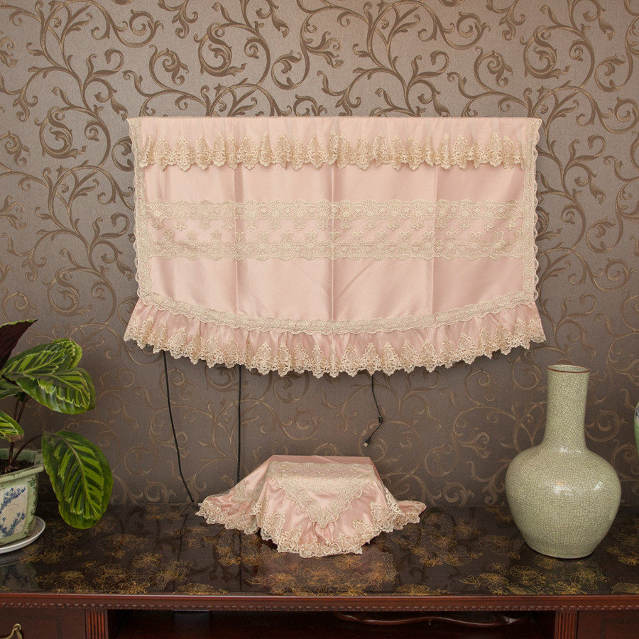 New high-end LCD TV cover European-style TV dust cover 32 inch 47 inch 60 inch customizable