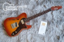 Freedom C G R Japanese handmade electric guitar C S Green Pepper (335 HS)