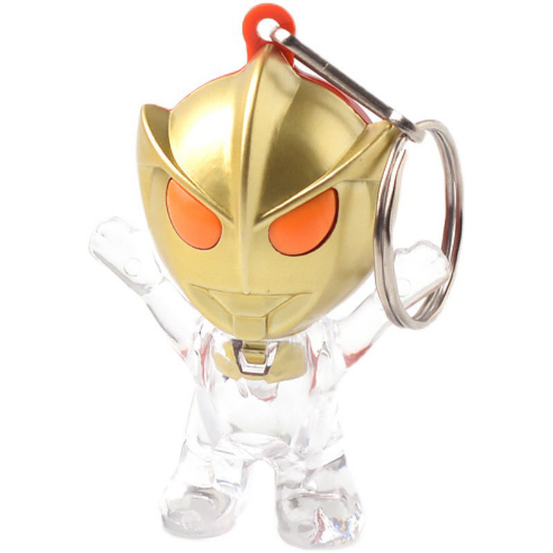 Robot Toy Luminous Small Pendant Kindergarten Small Prizes Holiday Gifts School Bag Decoration Keychain