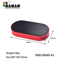 Oil Spray Plastic New Electric Appliances Box Bluetooth Control DIY Electronic Meter Housing Bahar Shell BMD60040