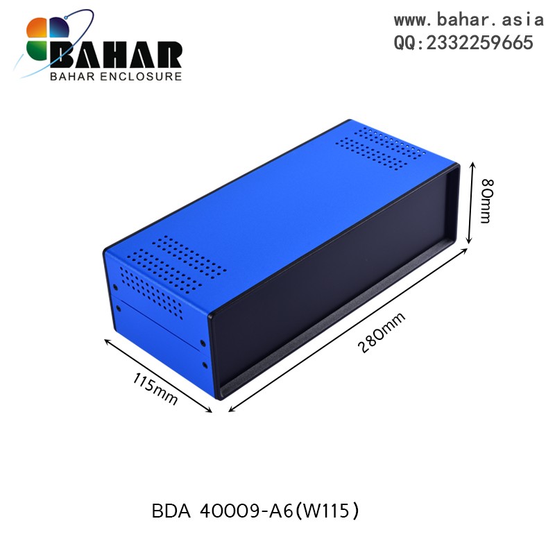 Bahar shell power supply equipment ABS plastic panel iron housing DIY tapping host shell BDA40009 - (W115