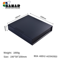 Bahar shell brand new DIY monitor plastic panel case power iron housing BDA40012 - (W200)