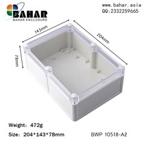 Junction box connection box Bahar housing meter housing IP68 plastic waterproof box BWP10518-A2