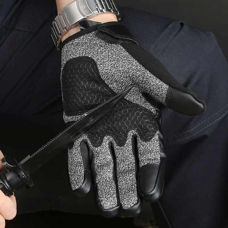 Outdoor Tactical Level 5 Knife Cut Gloves Anti-slip Knife Wire Piercing 511 Combat Gloves Fighting Gloves Cut Resistant