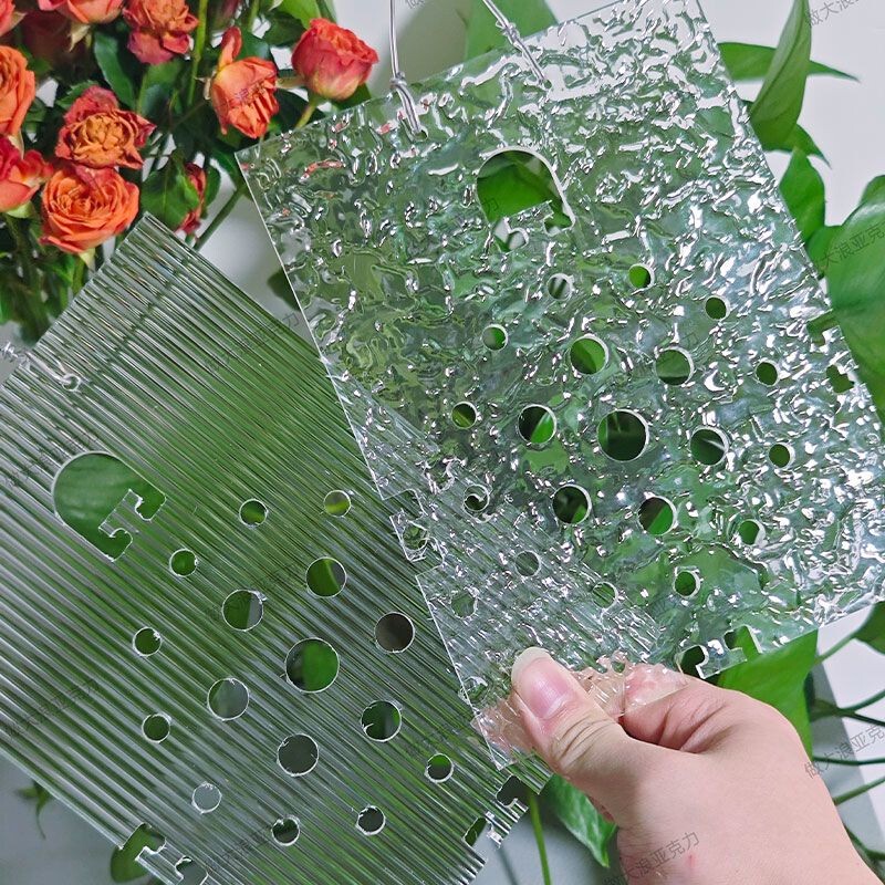 Acrylic Fern Planting Board, Fern Stone Pattern Stripes, Butterfly Orchid, Fern Plant Board, Tool Hanging Board