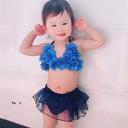 Princess Girl Baby Split Hàn Quốc Váy bikini lớn và vừa cho trẻ sơ sinh 1-6 tuổi Đồ bơi trẻ em