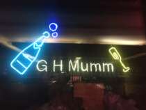 Customized glass tube neon light custom City installation bar neon graphic luminous character signboard neon