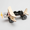 Wooden Electric Gliding Airplane Model Science and Technology Small Project Student Science Experiment Handmade Invention Teaching Materials