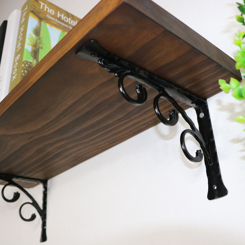 Wall shelf solid wood lined Partition Balcony Flower Shelf Wall-mounted Kitchen Partition Dining Room Wall Laminate Shelf