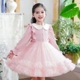 Осеннее детское платье, юбка, осенний наряд маленькой принцессы для девочек, юбка-пачка