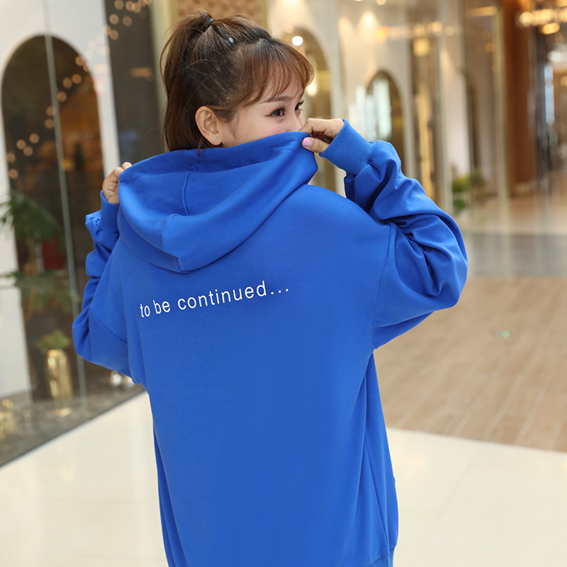 Sweatshirt femme LINGZHIJI en Coton - Ref 3214071 Image 4