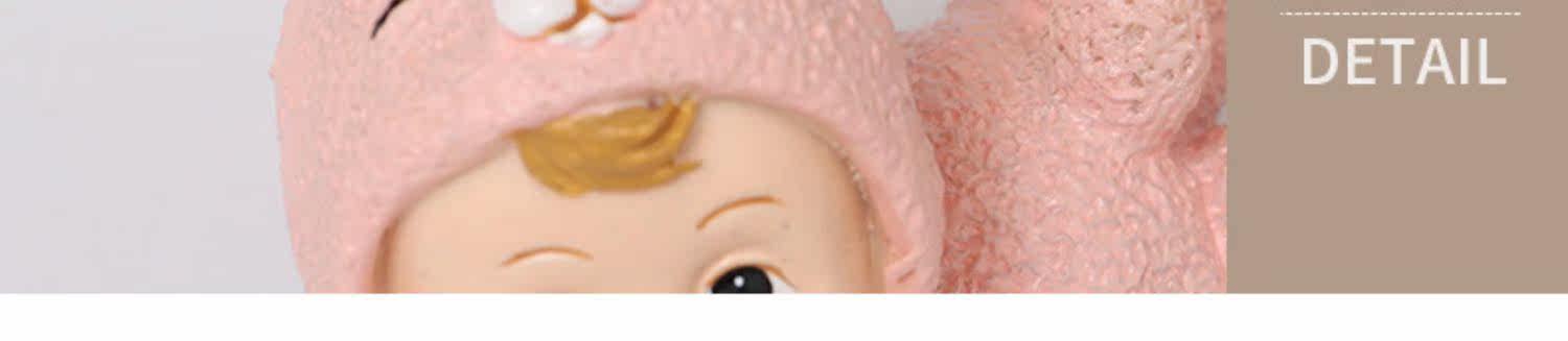 Праздничное украшение 如果家居 创意萌宝当家蛋糕树脂摆件 网红烘焙卡通搭配装饰品