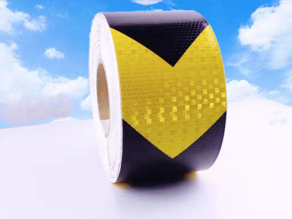 10CM large - square crystal drilling reflective tape ultra - bright square reflective guided tape