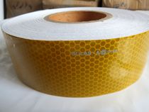 Supply Marine orange reflective tape high-strength PC orange reflective tape for ship locomotive Reflector stickers