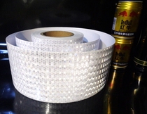 (Crystal Diamond Grade) Honeycomb Reflective Tape Super Bright Reflective Warning With Garage Guide Tape High Reflective
