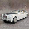 Rolls-Royce Phantom Model Car, Cullinan Model, Shiny Alloy Ghost Simulation Car, Collectible Pull-Back Toy Car