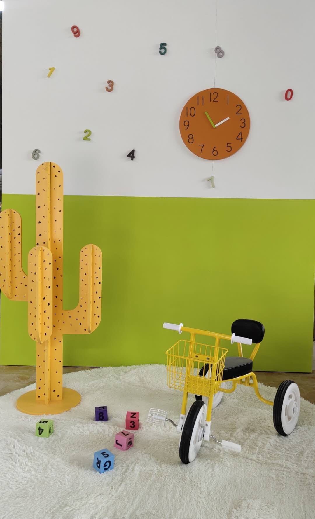 Children's photography live studio production decoration photo props photo studio background wall Nordic style creative studio