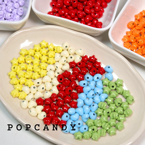 Металлические бусины, милый универсальный аксессуар, ожерелье