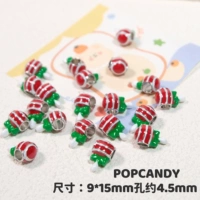 Красный и зеленый леденец