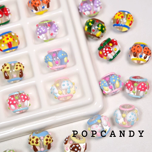 Милый акриловый аксессуар, дизайнерское ожерелье, DIY, ручная роспись