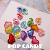 Барсетка ручной работы в виде сердечка, бусины, аксессуар, аксессуары, популярно в интернете