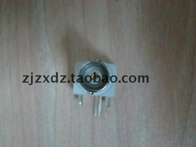 Monitor Q9 film socket copper piece caravan core BNC-KWWHD white glue with word-pin connector
