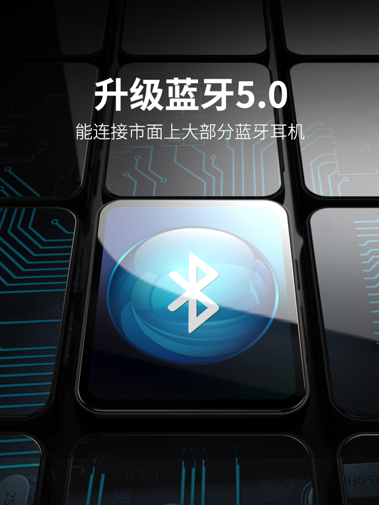 Máy nghe nhạc mp3 Bingjie cảm ứng Bluetooth mp4 siêu mỏng cô gái màn hình lớn Walkman mp5 sách điện tử - Máy nghe nhạc mp3 máy nghe nhạc sony bluetooth