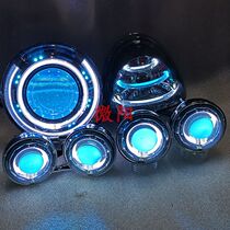  Suitable for European version of the little turtle King taillight flashing LED colorful motorcycle turn signal modified fisheye turning light electric
