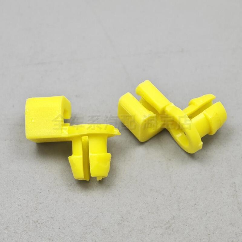 Universal Car Door Lock Clip Central Locking Rod Door Handle Connection Clip Door Lock Connecting Rod Fixing Buckle Plastic Clip