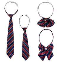 Girls lead flower girls school uniform accessories students perform lead tie-free butterfly knot boy performance tie