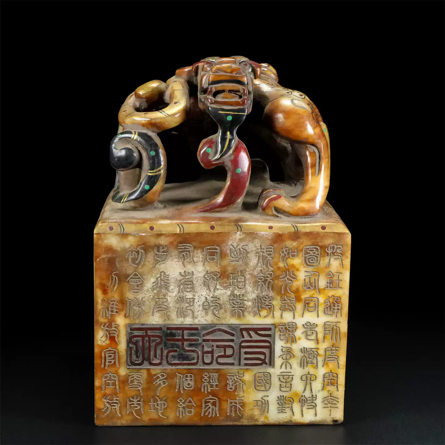 古玉老玉和田玉貔貅瑞兽摆件